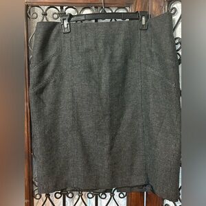 Dalia Collection Graphite Midi Skirt